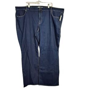 Ladies plus size kicker boot cut jeans